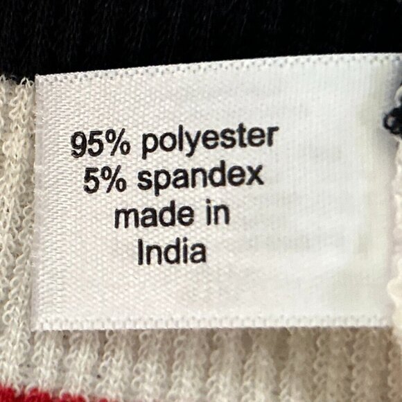 Lane Bryant SZ18/20 Blk Red White Stripe Sweater Parisian Capsule Preppy Academi - Picture 10 of 11